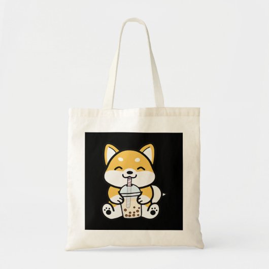 Boba Corgi、Corgi Boba、Boba Shiba、Shiba、Corgi トートバッグ (正面)