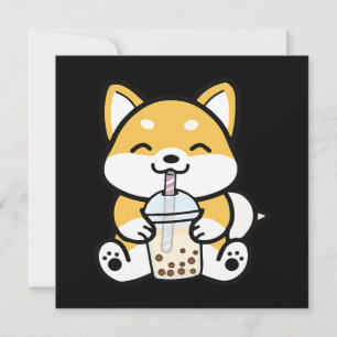Boba Corgi、Corgi Boba、Boba Shiba、Shiba、Corgi 招待状