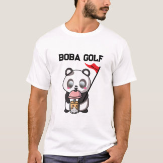 Boba Golf | ミルクティー | バブルゴルフ | ゴルファー Tシャツ