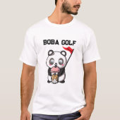 Boba Golf | Milk Tea | Bubble Golf | Golfer Tシャツ (正面)