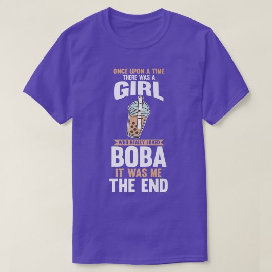 Boba Tea Bubble Tea 166 Tシャツ (デザイン正面)