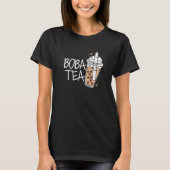 Boba Tea Bubble Tea Partnerlook   Tシャツ (正面)