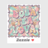 Boba Tea Lova シール (シート)