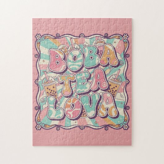 Boba Tea Lova ジグソーパズル (縦)