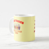 Boba tea lover coffee mug コーヒーマグカップ (正面左)