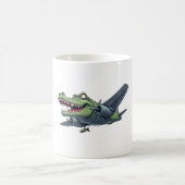 Bobardino Crocodilo – 歯を先に、質問Lat コーヒーマグカップ (中央)