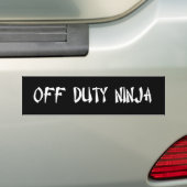 Bobba、N.I.T.、O.D.N. バンパーステッカー (車上)