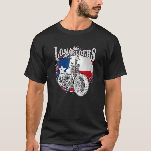 Bobber Low Rider Clothes Chicano Cholo Vicla Lowri Tシャツ (正面)