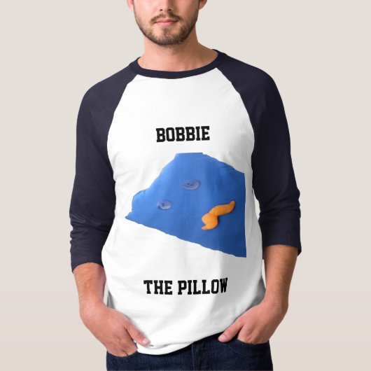 Bobbie枕長い袖のワイシャツ Tシャツ (正面)