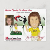 Bobbleheads Bobbleheadは頭部についてへまをします ポストカード (正面)