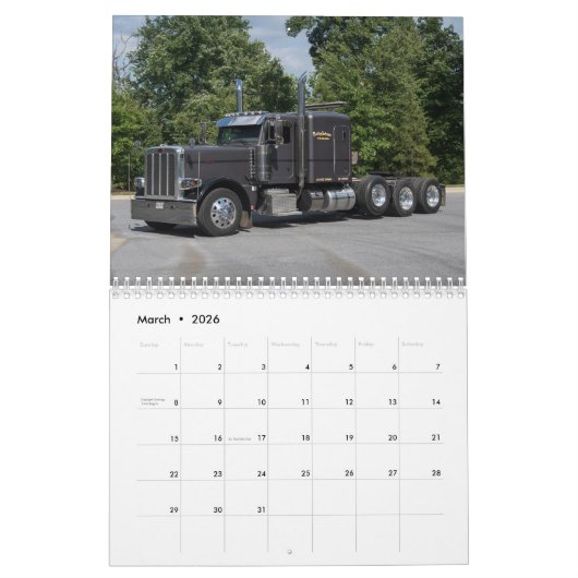 Bobby Jackson Calendar カレンダー (3月 2026)