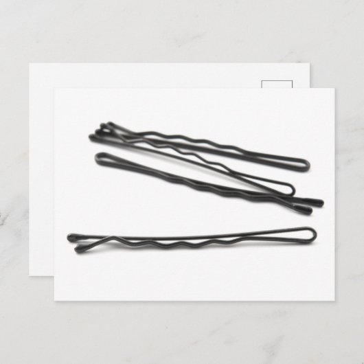 Bobby pins ポストカード (正面/裏面)