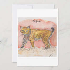 Bobcat Greeting Card シーズンカード