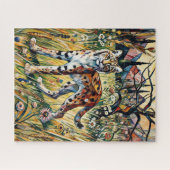 Bobcat in a Meadow 500ピースパズル ジグソーパズル (横)