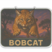 Bobcat Sticker シール (正面)