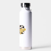Bobcats Checkerboard Water Bottle: Gold ウォーターボトル (左面)