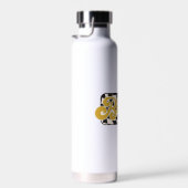 Bobcats Checkerboard Water Bottle: Gold ウォーターボトル (右面)