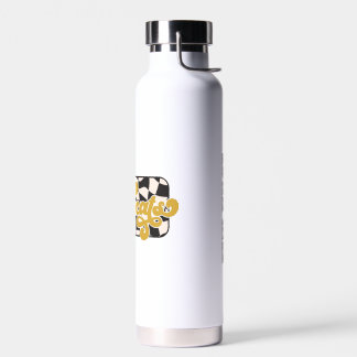 Bobcats Checkerboard Water Bottle: Gold ウォーターボトル