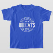 Bobcats Hustle and Heart Tシャツ (レイダウン)