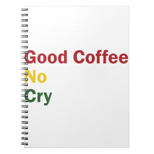 BobCoffee ノートブック (正面)