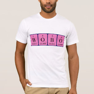Bobo期別表名のシャツ Tシャツ