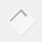 BOBODDY – オフィスから輝くのクリードの瞬間！ スタンダードカクテルナプキン (角)