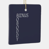 BOBODDY – オフィスから輝くのクリードの瞬間！ セラミックオーナメント (右)