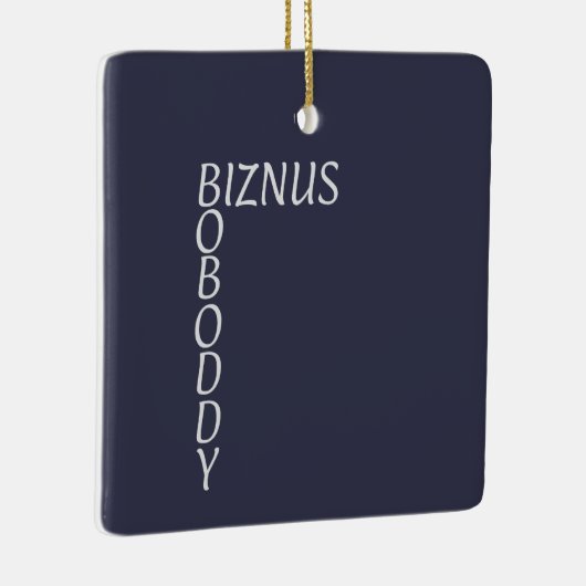 BOBODDY – オフィスから輝くのクリードの瞬間！ セラミックオーナメント (右)