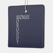 BOBODDY – オフィスから輝くのクリードの瞬間! セラミックオーナメント (左)