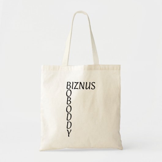 BOBODDY – オフィスから輝くのクリードの瞬間！ トートバッグ (正面)