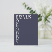 BOBODDY – オフィスから輝くのクリードの瞬間！ ポストカード (スタンド正面)