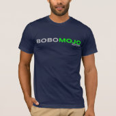 BoboMojo on Navy Tシャツ (正面)