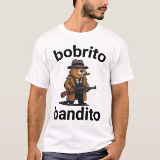 bobrito bandito おもしろイタリアンBrainrot Meme Tシャツ
