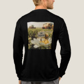 Bob's Bees Men's T-shirt Long sleeves トライブレンドTシャツ (背面)