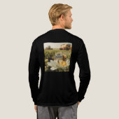 Bob's Bees Men's T-shirt Long sleeves トライブレンドTシャツ (背面全体)