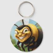 Bob's Bees Sleutelhanger Evil Smile Bee キーホルダー (正面)