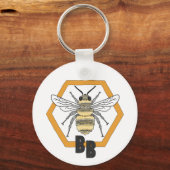 Bob's Bees Sleutelhanger Evil Smile Bee キーホルダー (裏面)