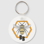Bob's Bees Sleutelhanger Evil Smile Bee キーホルダー (裏面)