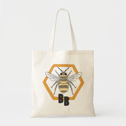 Bob's Bees Tote Bag トートバッグ (正面)