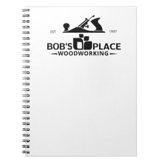 Bob's Place Woodworking Spiral Photo Notebook ノートブック