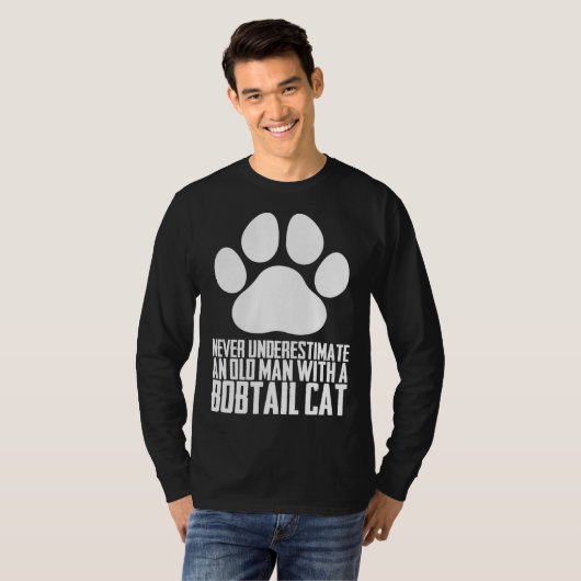 Bobtail Bobtail cats Bobtail mom 1 Tシャツ (正面フル)