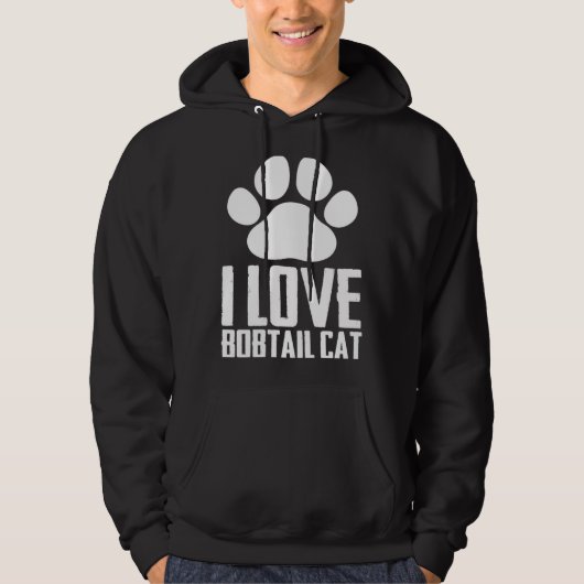 Bobtail cat  Bobtail  Bobtail kitten  7 パーカ (正面)