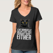 Bobtails  Bobtail cat  Bobtail mom Tシャツ (正面)