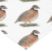 Bobwhite Quail Rooster テーブルクロス (アングル)
