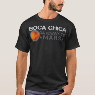 Boca Chica火星へのゲートウェイ – 赤いPlを占有 Tシャツ
