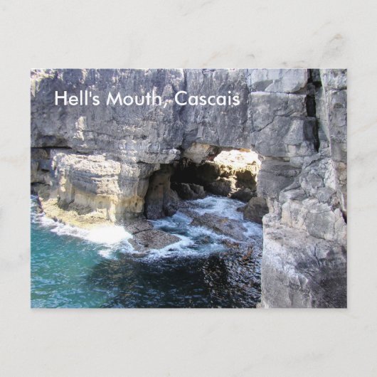 Boca do Inferno (地獄の口)カスカイのはがき ポストカード (正面)