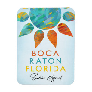 Boca Ratonフロリダの日光旅行 マグネット