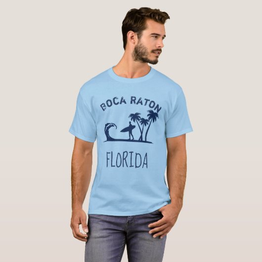 Boca Raton、フロリダ Tシャツ (正面フル)