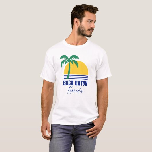 Boca Raton Florida T-Shirt Tシャツ (正面フル)