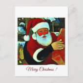 Bocal Mason Père noël / Santa Claus ポストカード (正面)